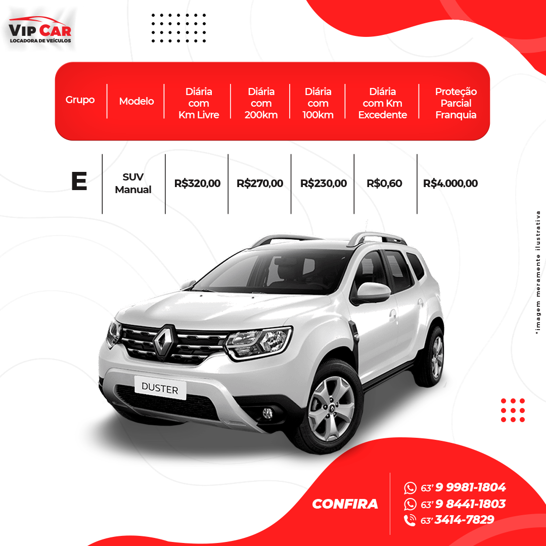 Vip Car – Locadora de Veículos em Araguaína